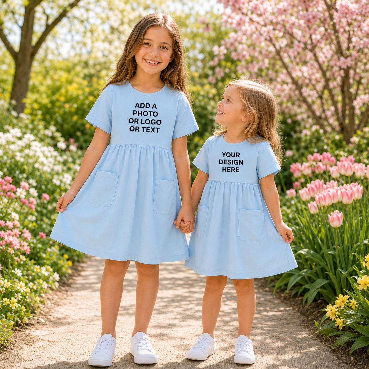 cute matching dresses for sisters Khaki This outfit is CPSIA Color:As Photo Pink La Femme 26036 Long Pink