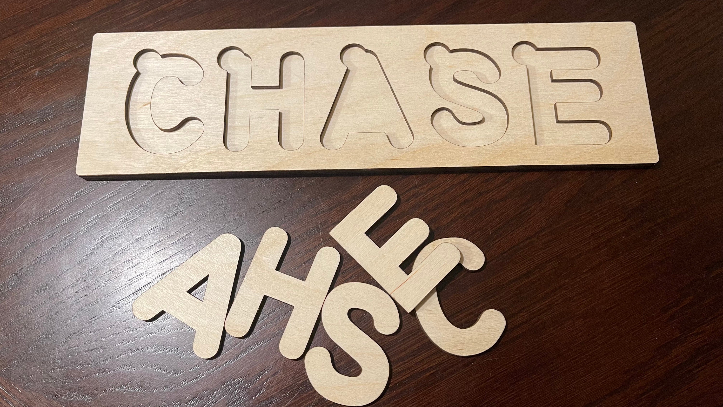 Name Puzzle SVG File Perfect for Glowforge SVG Digital Download - Etsy