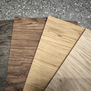 SET OF 4 Oak Sheets/ Oak Wood Veneer/ Oak Plywood / Wood Panel