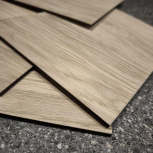SET OF 4 Oak Sheets/ Raw Oak Materal/ Blank Oak Wood Sheets/ Laser Cutting/ Paiting