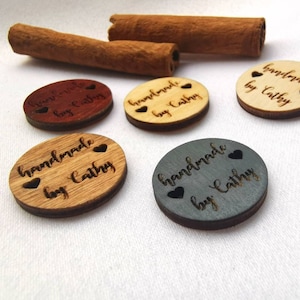 Custom clothing labels for handmade items