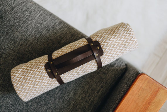 leather yoga mat strap