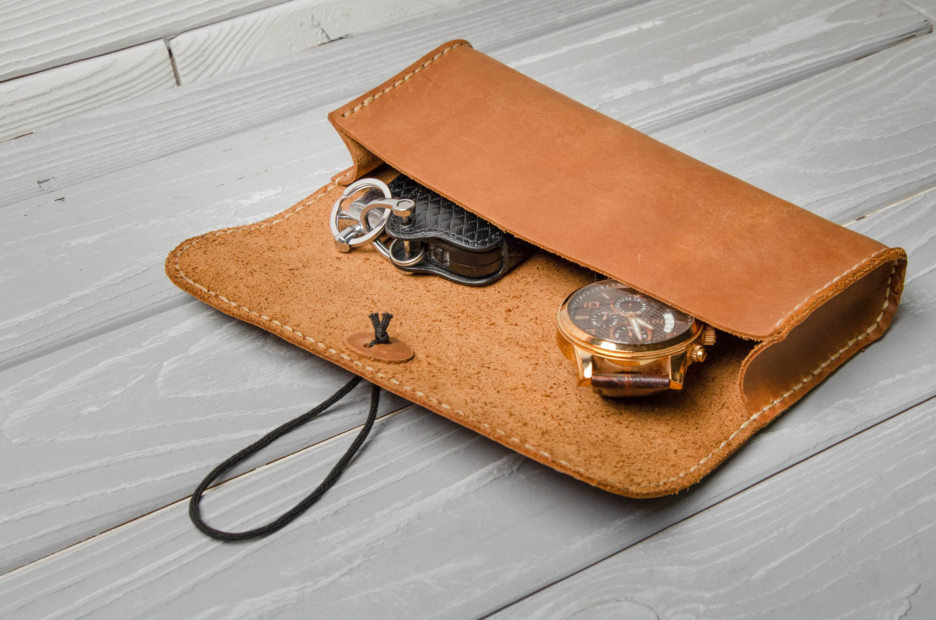 Leather travel jewelry case travel accessories travel Etsy