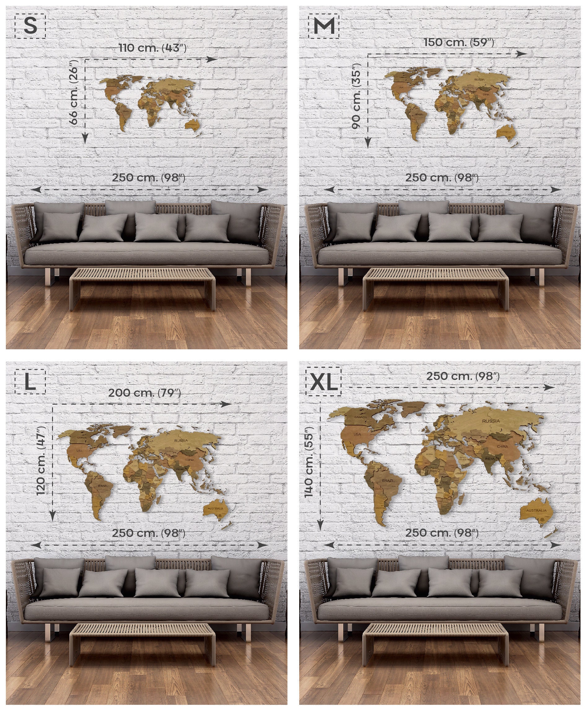 Custom Wooden Maps  3D Wood Maps, By WoodScape Maps