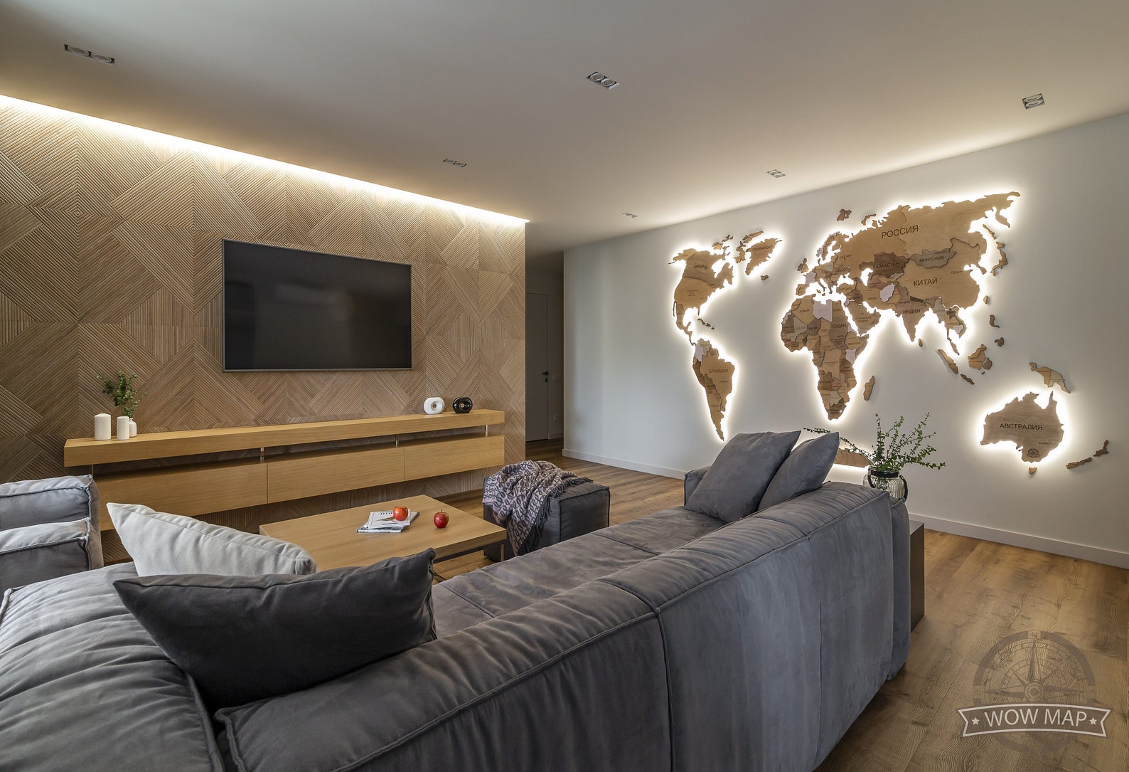 3D world map with LEDs Wooden wall map of the world 3D | Etsy