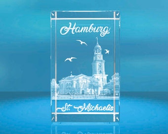 3D Glasquader I Hamburg I Michel