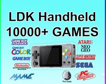 Retropie Handheld Fits In Your Pocket! Safe Shut Down Games 11,000