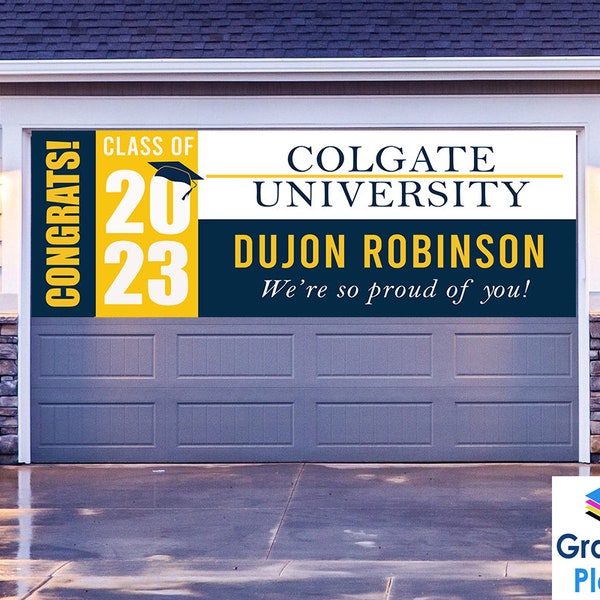 2024 Graduation Banners | University Banner | College Banner | Graduation Decor | Personalized Sign | Graduation Party Vinyl Outdoor