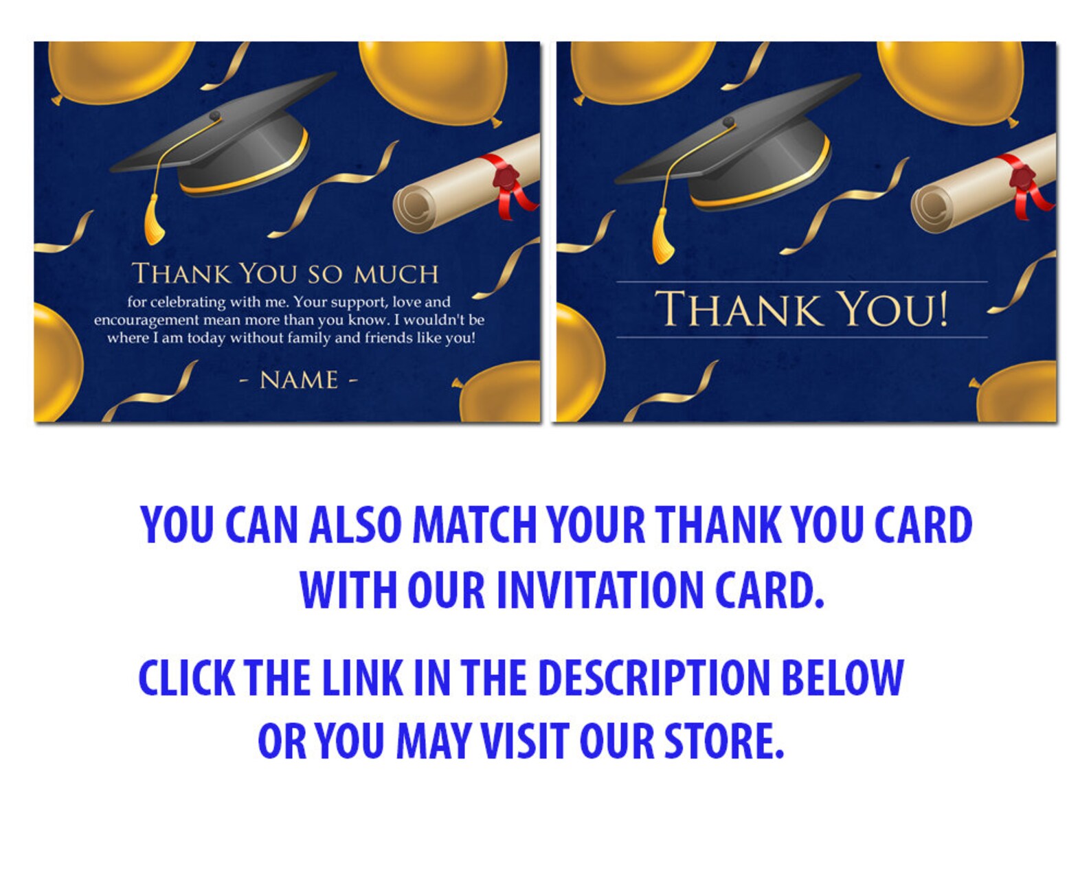 Class of 2020 Graduation Invitation 2020 Invitation Card | Etsy