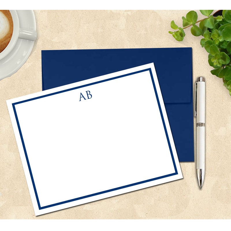 Personalized Notecard Set with Envelopes Custom Stationery Etsy