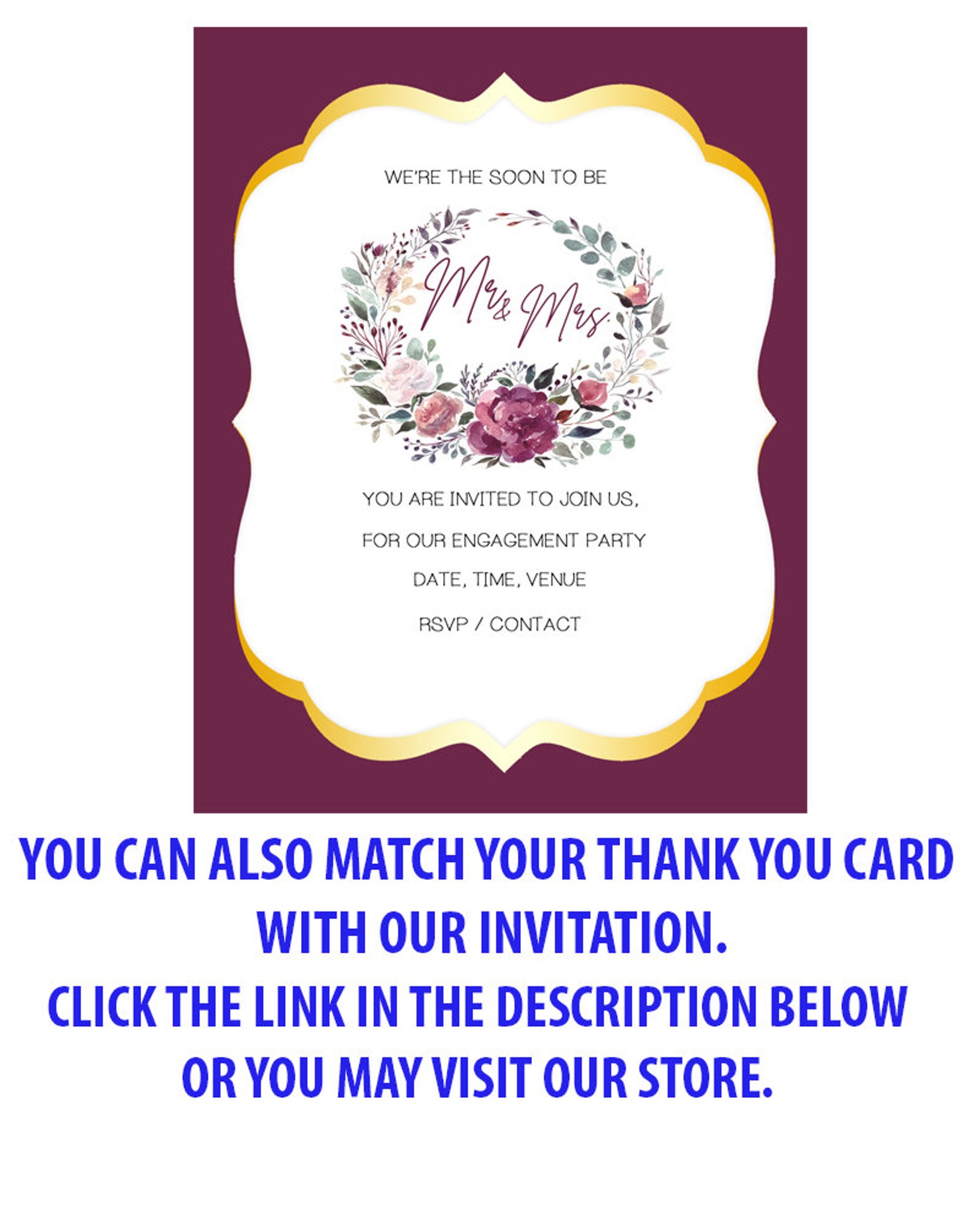 Engagement Thank You Cards Thank you Notes Engagement Party Etsy Engagement Thank You Cards Thank you Notes Engagement Party Etsy