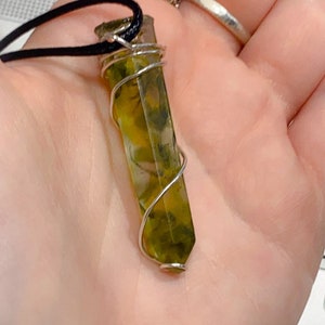 Twenty One Pilots Pendant Necklace Concert Confetti Green Yellow