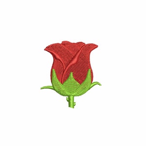Rose embroidery design