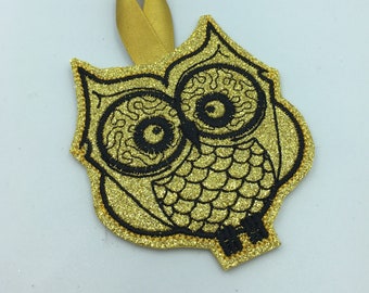In the hoop Owl, embroidery design