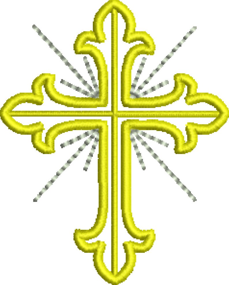 Cross embroidery design  etsy Cross embroidery design  etsy