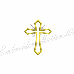 Small cross embroidery design