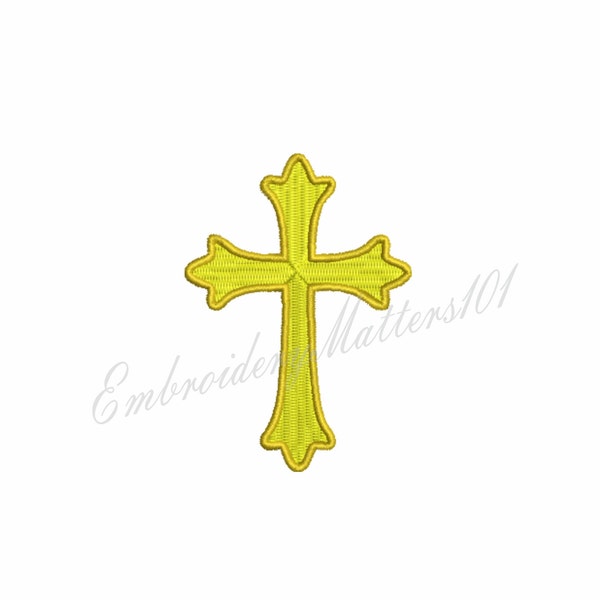 Small Cross embroidery design.