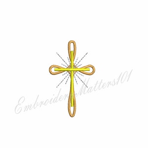 Cross embroidery design