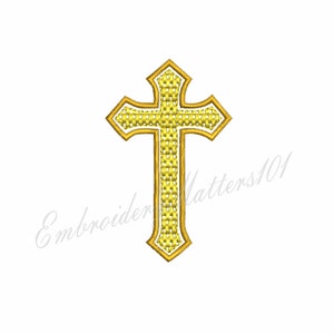 Cross embroidery design