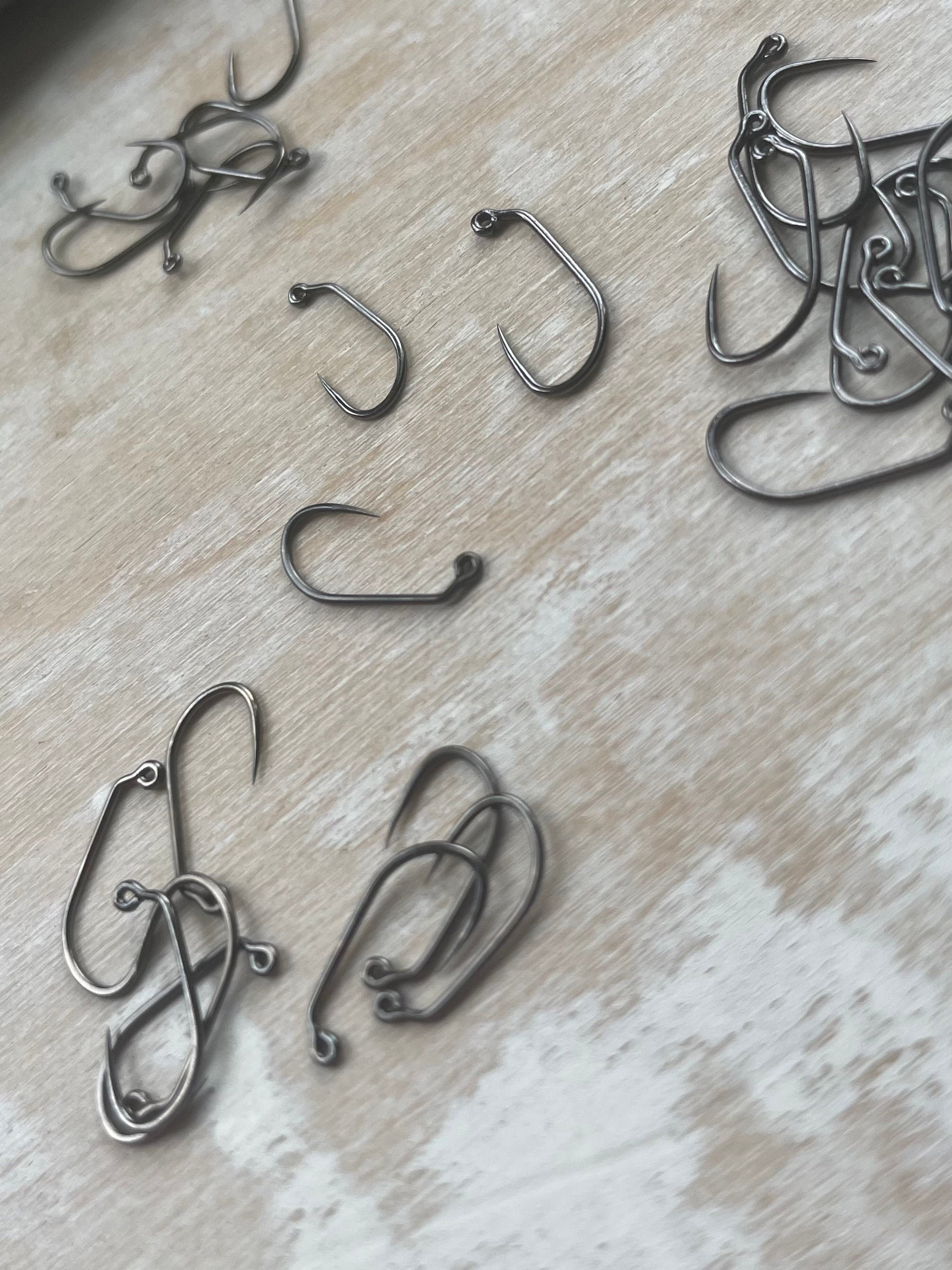 Fly Tying Hooks Barbless Competition Jig Hooks Etsy