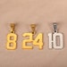 Sport Number Necklace Number Pendant Necklace Number Men Jewelry ...
