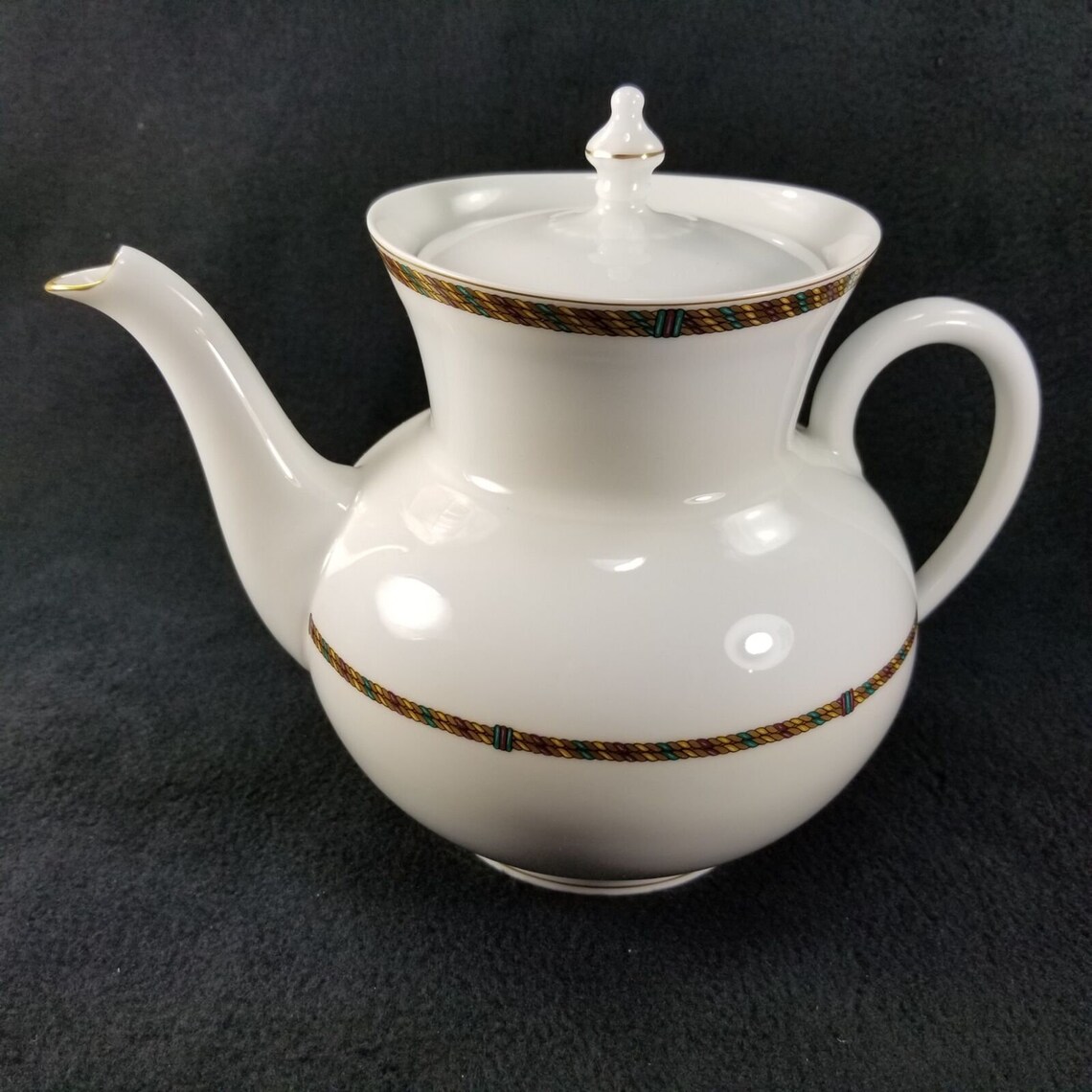 Haviland Limoges Teapot Galion Pattern 1076 Marie Pierre Etsy