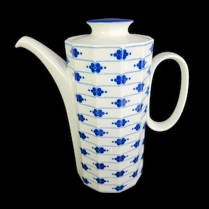 Rosenthal Studio Linie Corinth Pattern Coffee Pot Server Continental MCM 8" Vtg
