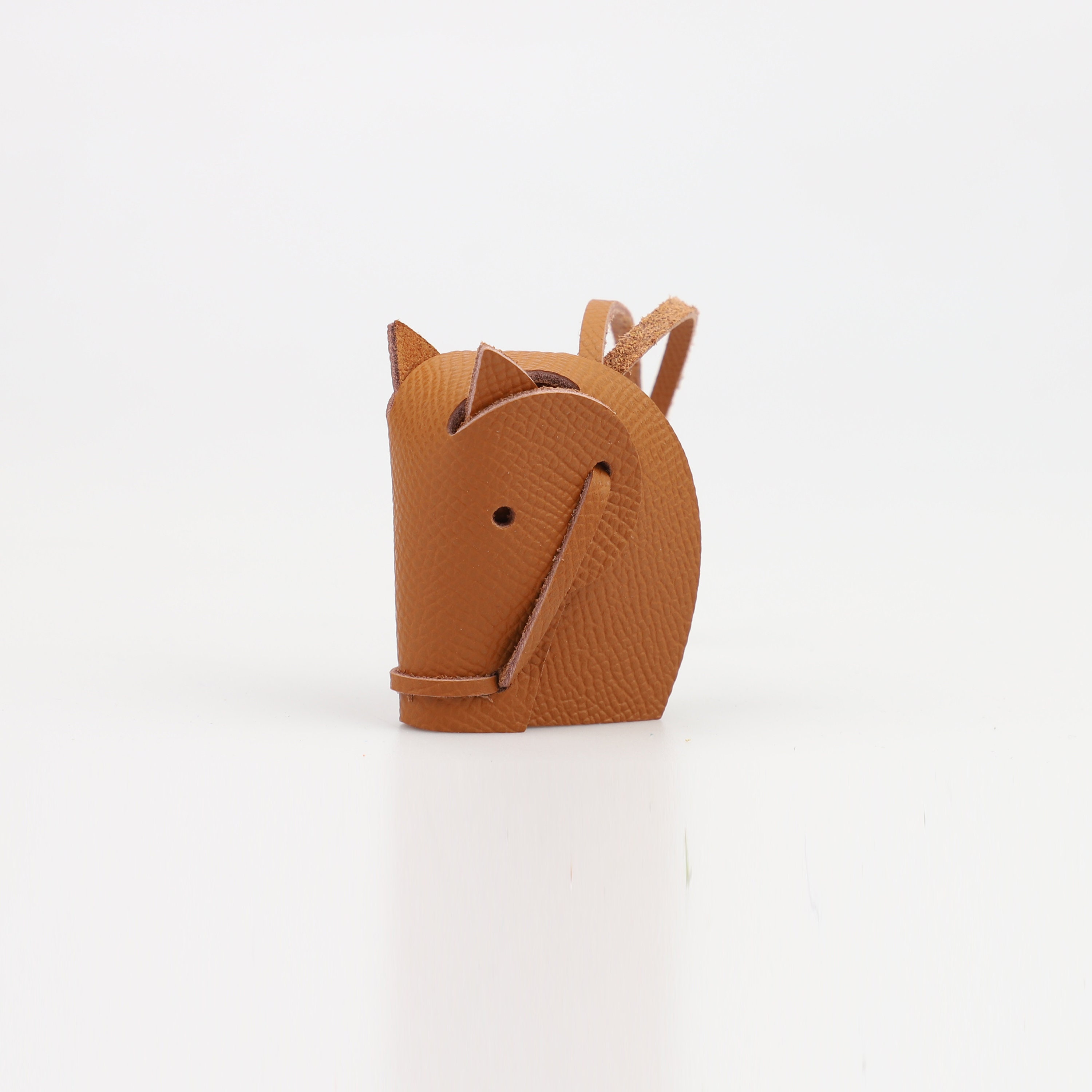 Epsom Leder Pferdekopf Origami Taschenanhänger - .de