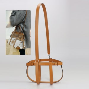 2.2cm wide swift leather shoulder strap for Harnais Birkin 25,30,35,40 Barénia Faubourg Harnais Birkin 35