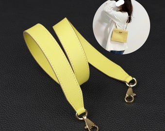 Customize 2.5cm width Epsom leather kelly bag strap,shoulder strap for kelly dance bag, fit in bolide bag