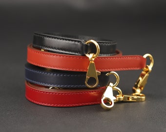 15mm Rouge H Box leather bag strap for kelly bag,Box leather shoulder strap for Bolide bag,Kelly bag, evelyne bag strap