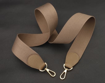 5cm Width Solid color Canvas shoulder strap for Kelly bag,Crossbody strap for Evelyne bag