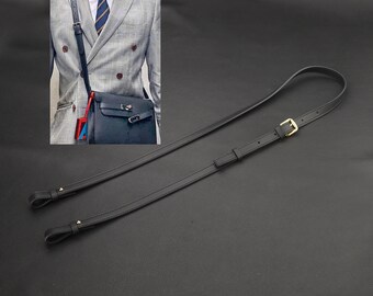 15mm Breite Epsom Leder Verstellbarer Taschengurt, Schulterriemen für die Kelly Depeche Tasche