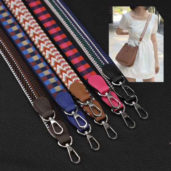 1 inch width canvas,25mm canvas shoulder bag strap for Evelyne TPM bag,crossbody strap for evelyn 16