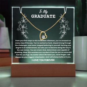 Collana con ciondolo per laurea, regalo di laurea per figlia, collana con ciondolo per laurea, collana con ciondolo per laurea, collana con ciondolo per laurea della figlia