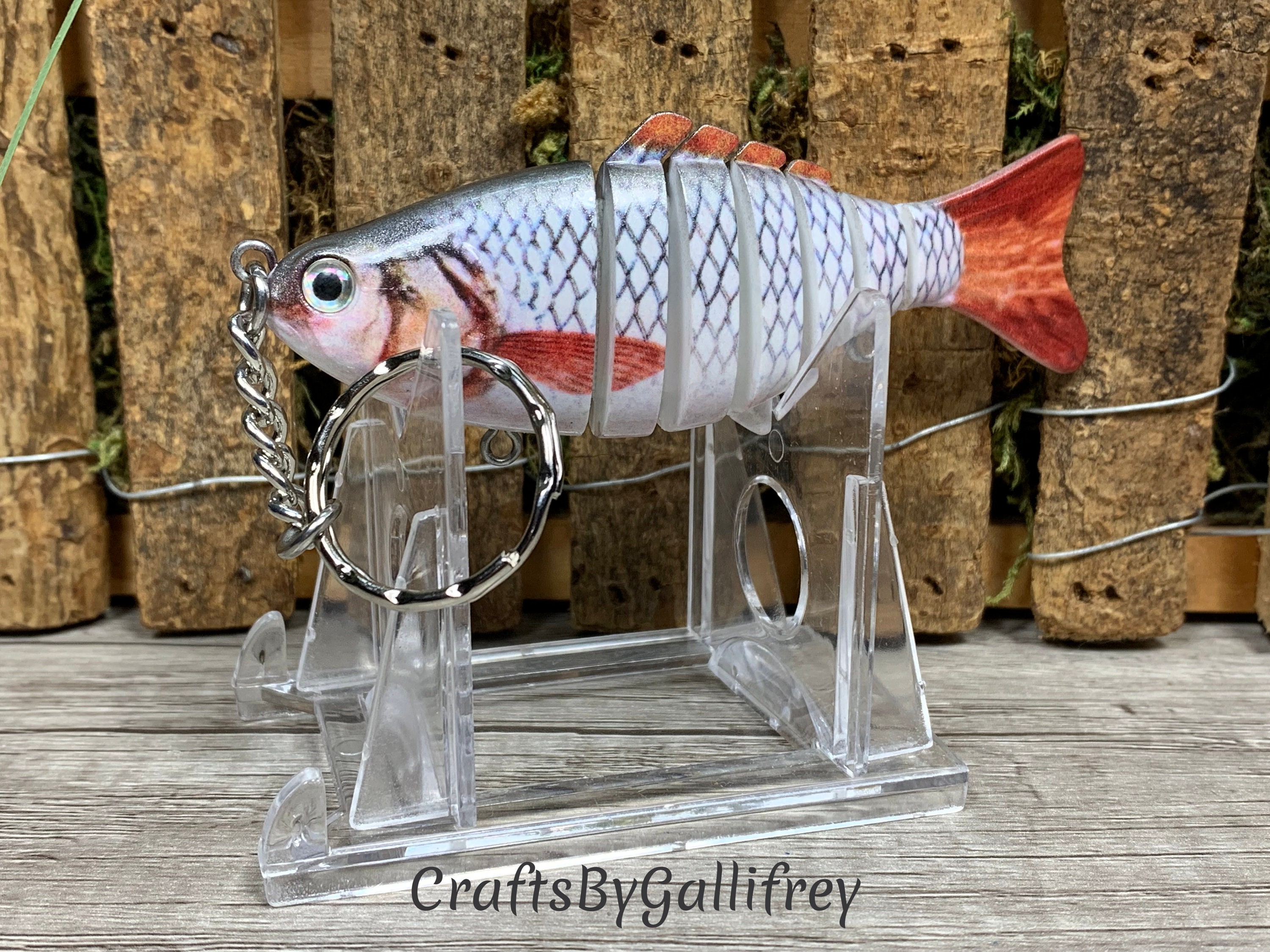 Father's Day Gift From Baby to New Dad Gift From Family Fathers Day Key  Ring Best Catch Fishing Lure Birth Announcement Baby's Weight Height 