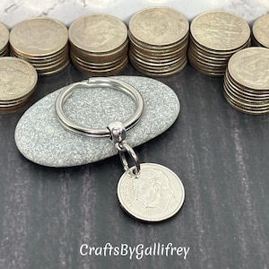 Dime Keychain - Etsy