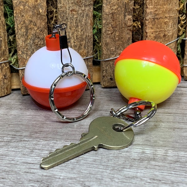 Floating Fishing Bobber Keychain - Different Colors | Floating Boat Keychain | Boyfriend Gifts | Personalized Fishing Gifts