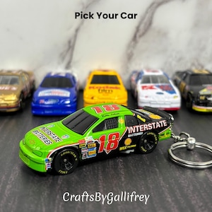Custom Race Car Keychain - Pick Your Car | Personalized Racing Keyring | Car Enthusiast & Racing Gift