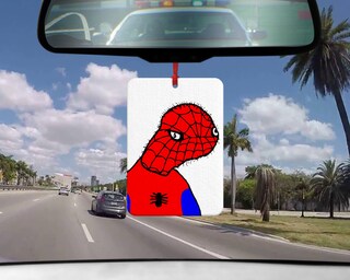 Deodorante Auto Personalizzato Con Foto – Ciondolo Profumato Per Specchietto – Regalo Originale Con La Tua Foto (Biodegradabile)