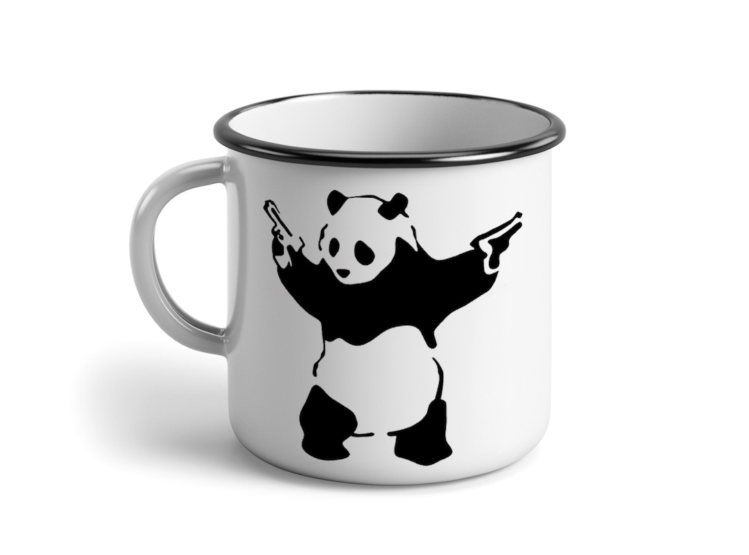 Banksy Pistols Panda Guns Street Art Graffiti Urban Artwork Spray ...