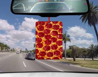 Pepperoni Pizza Fast Food Lover Carro Ambientador Pingente Para Espelho Retrovisor Reddit Dia Nacional Da Pizza