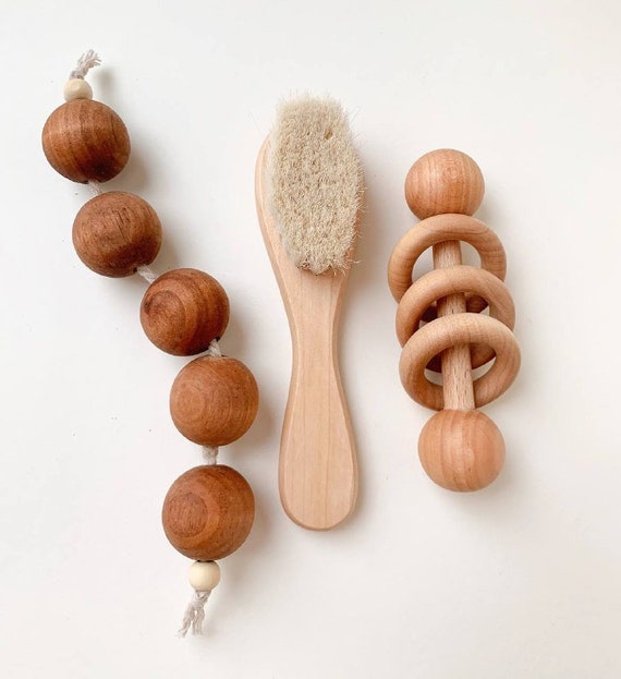 Set of Montessori Baby Montessori Infant Toys Wooden Toy