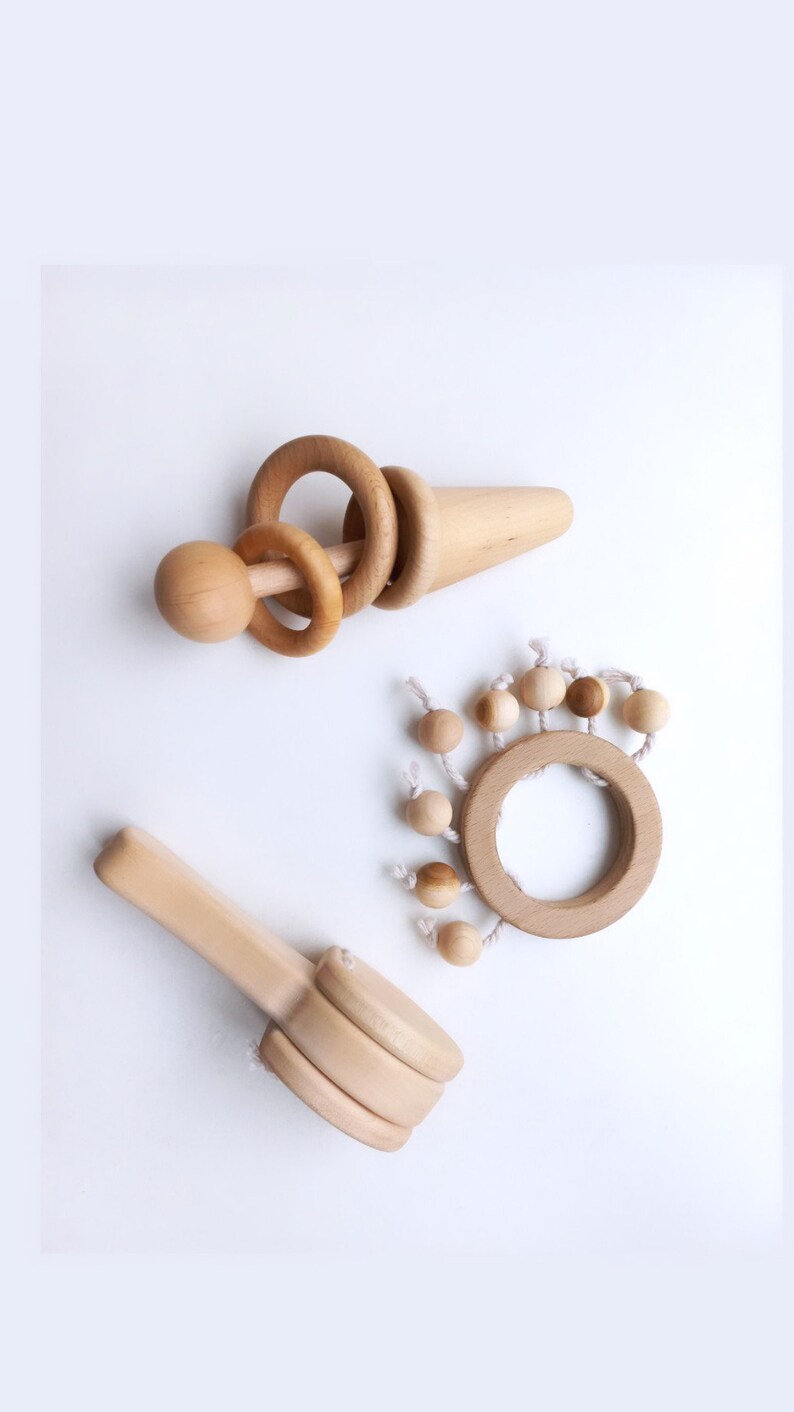 Baby Box Infant Essential Montessori Baby Interlocking Discs Montessori ...