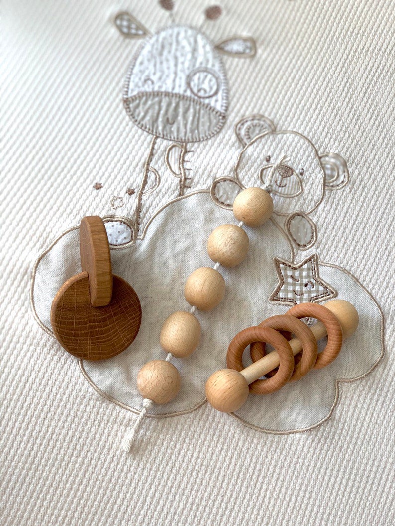 Baby Interlocking Rings Essential Montessori Baby Interlocking Discs Montessori Infant Toys ...