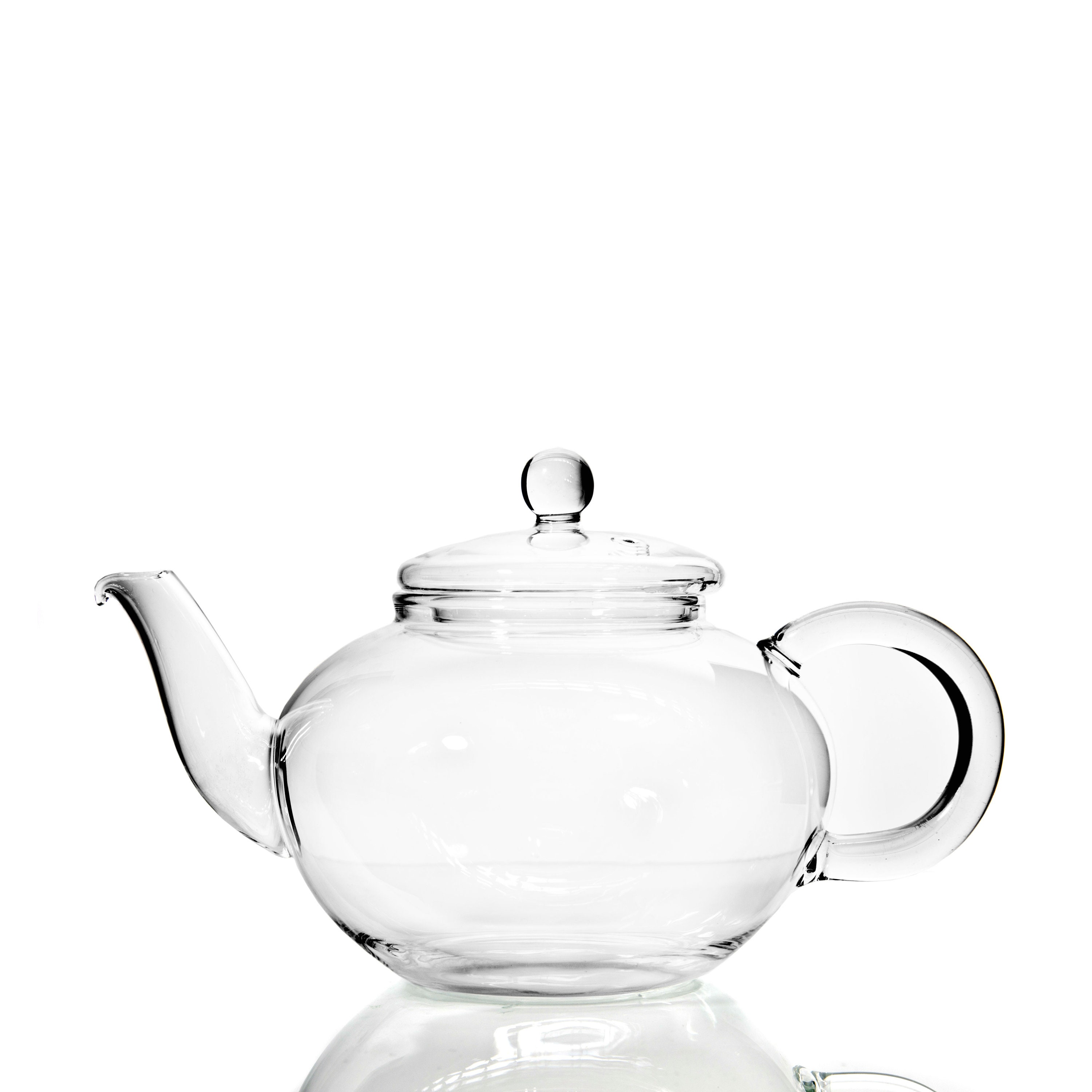 Clear Glass Teapot 