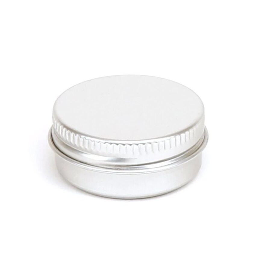 Boîte Aluminium Ronde avec Couvercle à Visser et Revêtement Epe - 40/16 mm | 1, 58/0, 63 Inch 15 Ml 