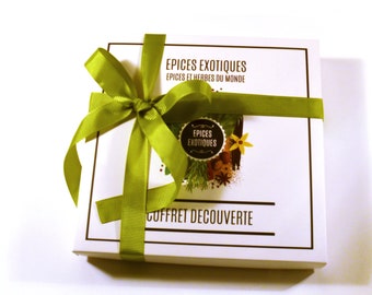 Coffret découverte poivres rares -  Idée cadeau - Gifts idea