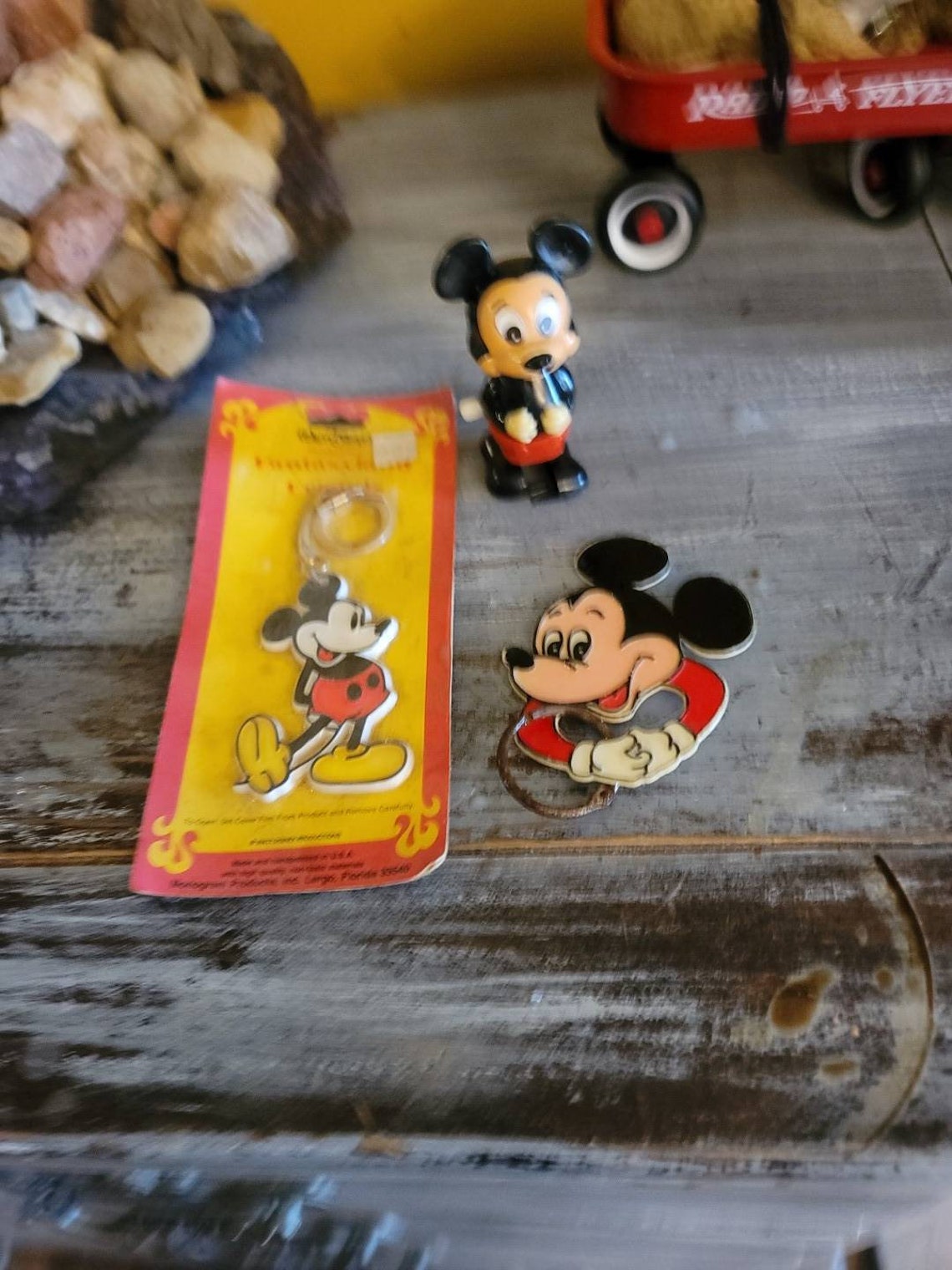 Lot of 3 vintage Mickey Mouse items Etsy