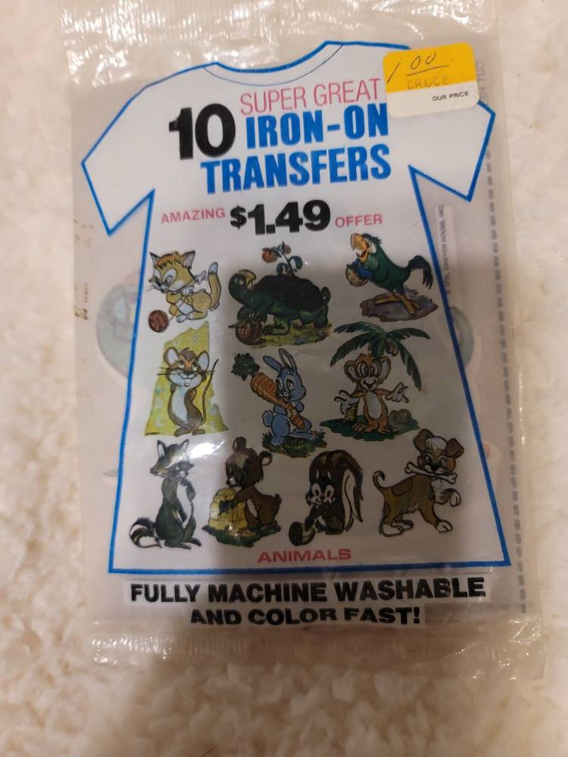 Vintage 1970s Iron on Transfers Etsy